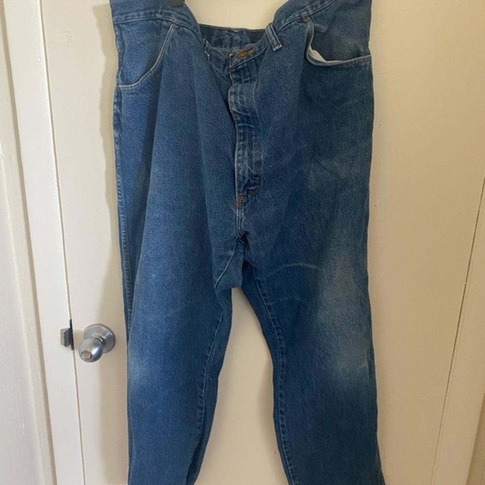 Rustler Blue Relaxed Fit Jeans Classic Denim